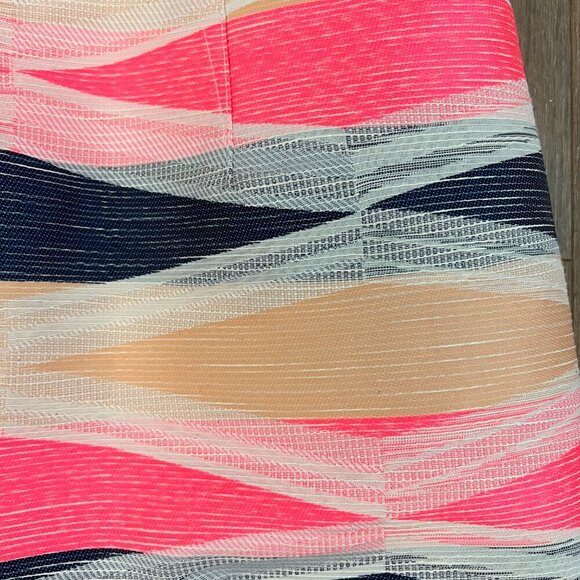 Trina Turk 'Delmi' Jacquard Stripe Shift Dress Sz 0 - Picture 3 of 9